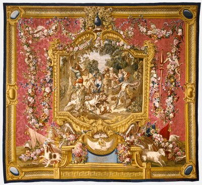La codardia di Sancho alla caccia da Charles Antoine Coypel